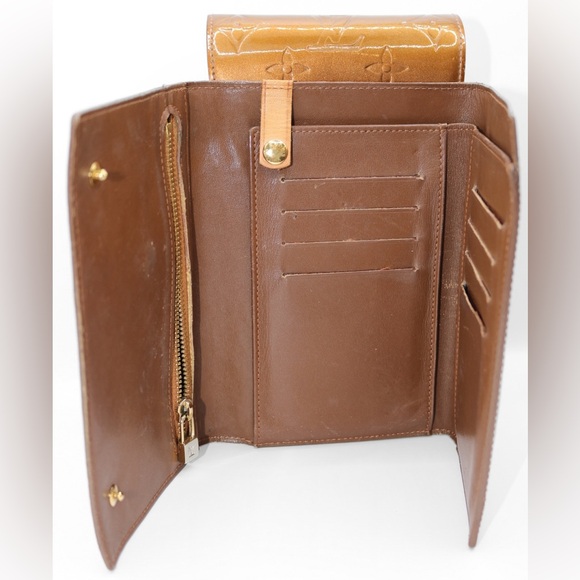 Louis Vuitton Vernis Walker Wallet Bronze - Picture 3 of 5
